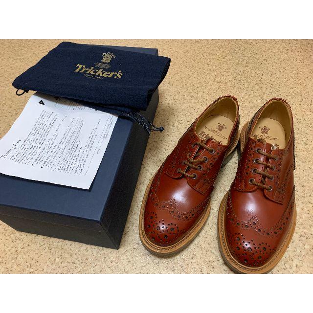 Trickers(トリッカーズ)の新品！Tricker`s トリッカーズ,84700円購入,ウィングチップ メンズの靴/シューズ(ドレス/ビジネス)の商品写真