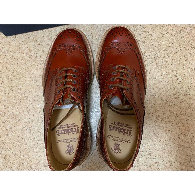 Trickers(トリッカーズ)の新品！Tricker`s トリッカーズ,84700円購入,ウィングチップ メンズの靴/シューズ(ドレス/ビジネス)の商品写真