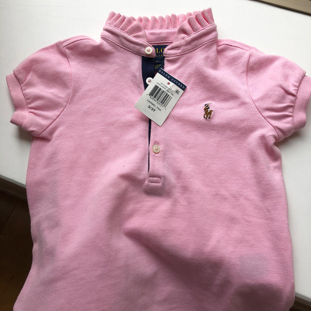 POLO RALPH LAUREN(ポロラルフローレン)のラルフローレンのポロシャツ キッズ/ベビー/マタニティのキッズ服女の子用(90cm~)(Tシャツ/カットソー)の商品写真