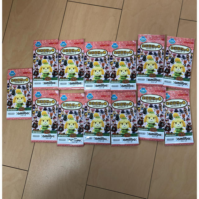 任天堂(ニンテンドウ)のどうぶつの森amiiboカード第4弾　13パック新品未開封 エンタメ/ホビーのトレーディングカード(その他)の商品写真