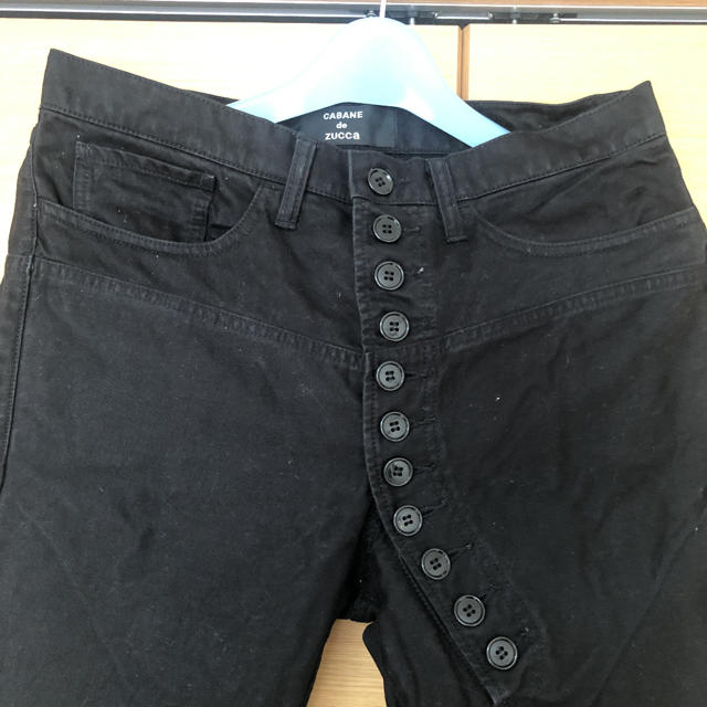 CABANE de ZUCCa(カバンドズッカ)のズッカ　パンツ　黒色 メンズのパンツ(チノパン)の商品写真