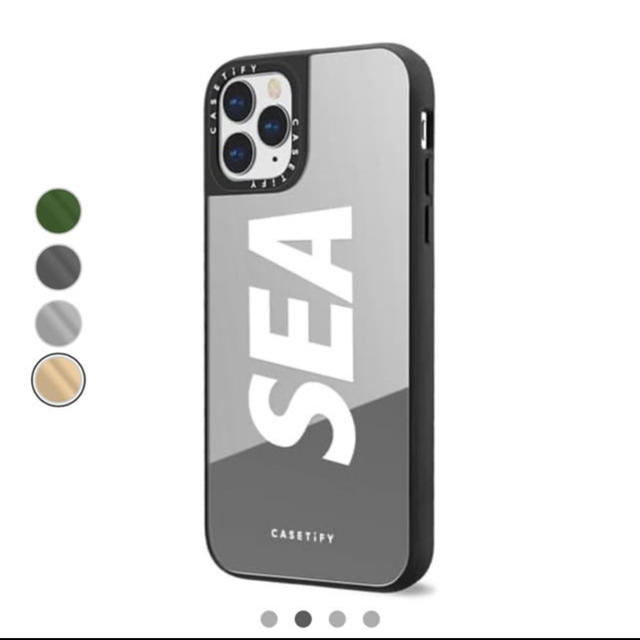 SEA(シー)のiPhone 11 Pro ケース　正規品　シルバー　 スマホ/家電/カメラのスマホアクセサリー(iPhoneケース)の商品写真