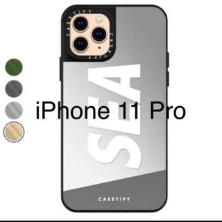 シー(SEA)のiPhone 11 Pro ケース　正規品　シルバー　(iPhoneケース)