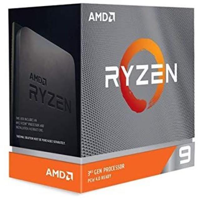 AMD Ryzen 9 3950X, without cooler 3.5GHzPCパーツ