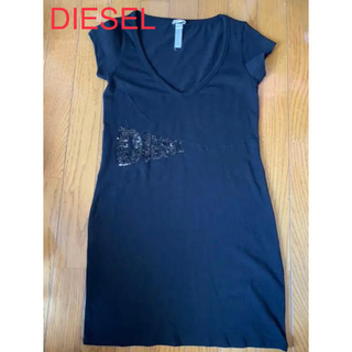 ディーゼル(DIESEL)のDIESEL ディーゼル Tシャツ ワンピース   S(ミニワンピース)