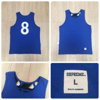 Supreme - ☆初期☆Lサイズ☆リバーシブル☆supreme タンクトップの