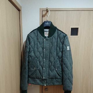 モンクレール(MONCLER)の【最終値下】モンクレールガムブルー ダウンジャケット サイズ2(ダウンジャケット)