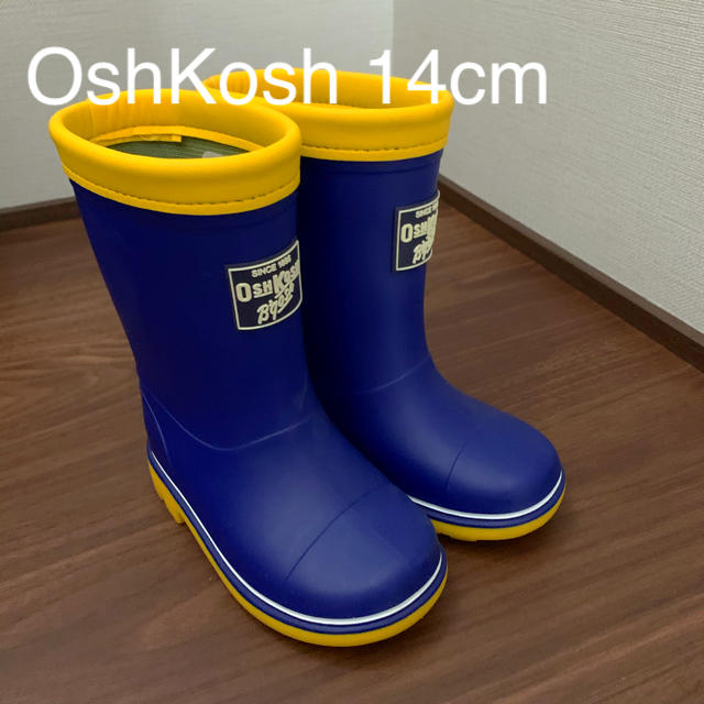 OshKosh(オシュコシュ)のoshkosh レインブーツ　14cm キッズ/ベビー/マタニティのベビー靴/シューズ(~14cm)(長靴/レインシューズ)の商品写真