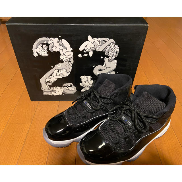 NIKE AIR JORDAN 11 RETRO space jam靴/シューズ