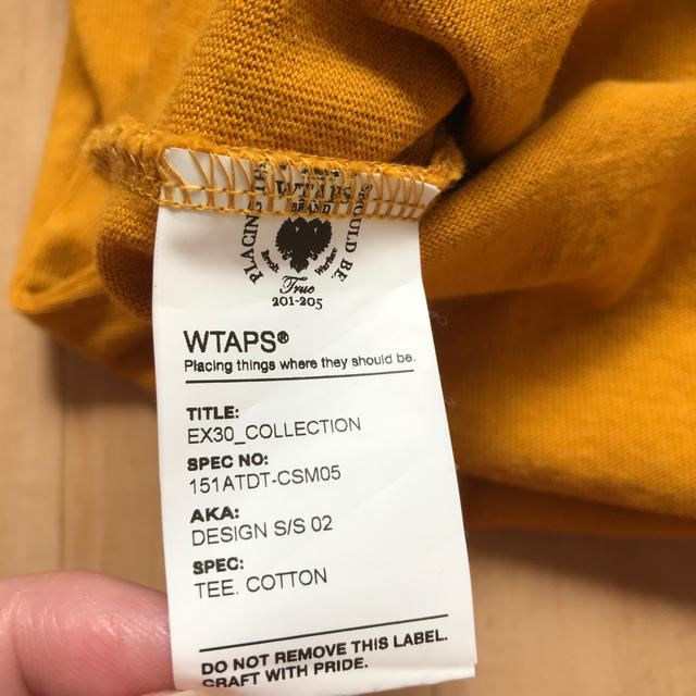 W)taps(ダブルタップス)のWTAPS DESIGN S/S 02 Mサイズ メンズのトップス(Tシャツ/カットソー(半袖/袖なし))の商品写真