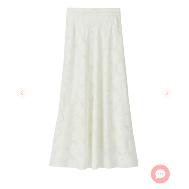 COCO DEAL(ココディール)のCOCO DEAL シアーオーガンジージャカードバイアススカート レディースのスカート(ロングスカート)の商品写真