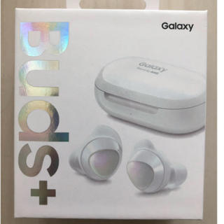 ギャラクシー(Galaxy)のGALAXY buds+　 新品　ギャラクシー　バッズプラス  ホワイト　白(ヘッドフォン/イヤフォン)