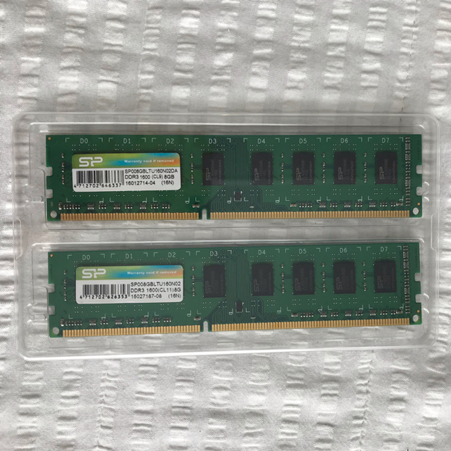 メモリ SP DDR3 16GB（8GBx2）