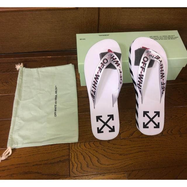 OFF-WHITE(オフホワイト)のoff-white サンダル　UK9（28センチ） メンズの靴/シューズ(サンダル)の商品写真