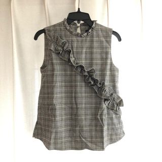 ザラ(ZARA)のZARA ノースリーブ(カットソー(半袖/袖なし))