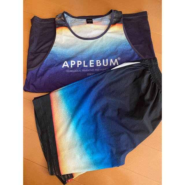 APPLEBUM(アップルバム)のAPPLEBUM sunrise game jersey セットアップ　Lサイズ メンズのトップス(ジャージ)の商品写真