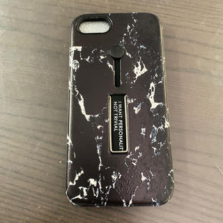 スライドフィンガーベルト付きスマホケース iPhone8 iPhone7(iPhoneケース)