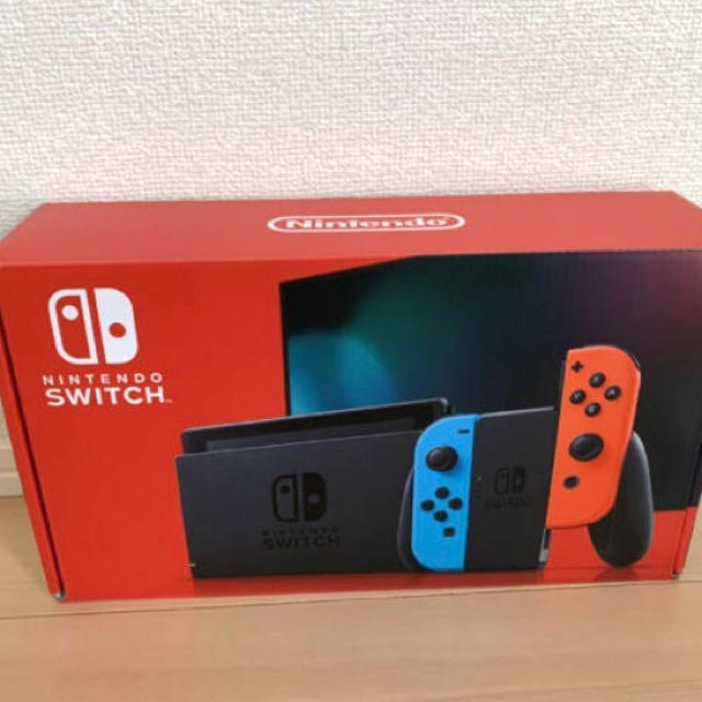 新品2020年モデルNintendo Switch  ネオンブルー/レッド 本体ゲームソフト/ゲーム機本体