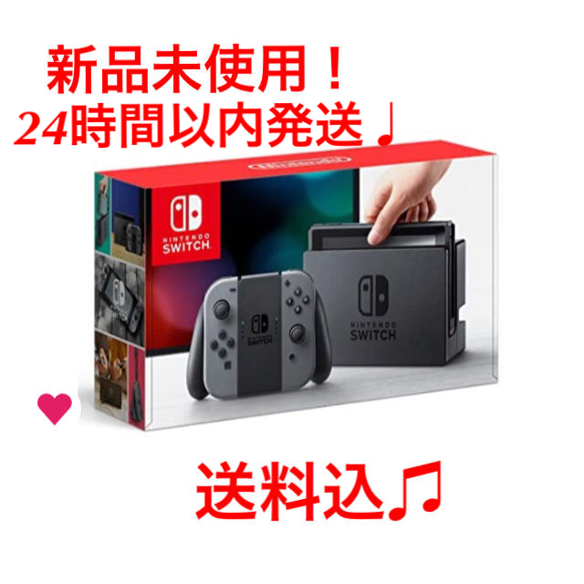 新品未開封 ニンテンドースイッチ Nintendo Switch 本体 グレー 専門ショップ Nintendo Switch 本体 グレー