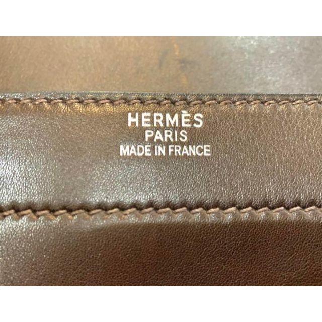 Hermes(エルメス)のHERMES エルメス サックアデペッシュ 38 メンズ ブラウン メンズのバッグ(ビジネスバッグ)の商品写真