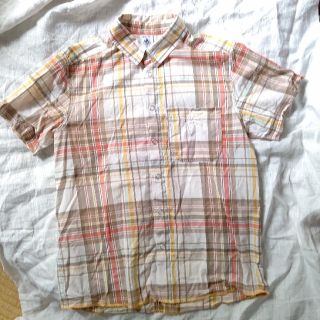 プチバトー(PETIT BATEAU)のプチバトー  半袖チェックシャツ  (Tシャツ/カットソー)