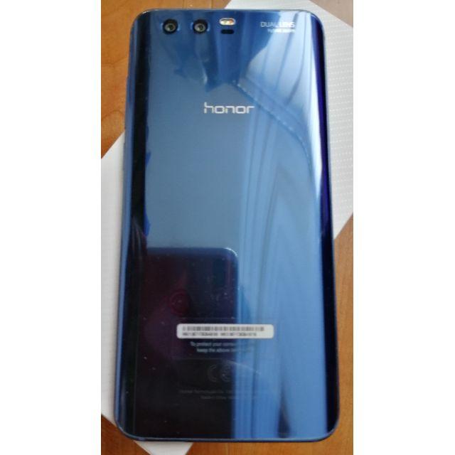 美品 HUAWEI honor9 サファイアブルー SIMフリー 付属品完備