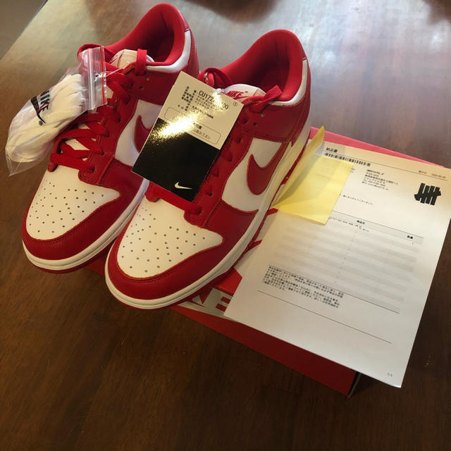 NIKE DUNK LOW SP UNIVERSITY RED 26