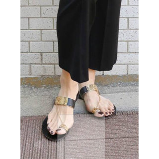 ドゥーズィエムクラス(DEUXIEME CLASSE)の73tan様専用☆ドゥーズィエムクラス☆CASADEI CHAIN SANDAL(サンダル)