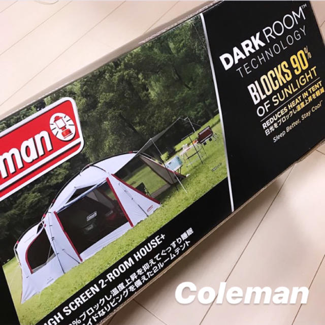 Coleman(コールマン)の最安 コールマンタフスクリーン２ルームハウス プラス 新品 未使用 スポーツ/アウトドアのアウトドア(テント/タープ)の商品写真