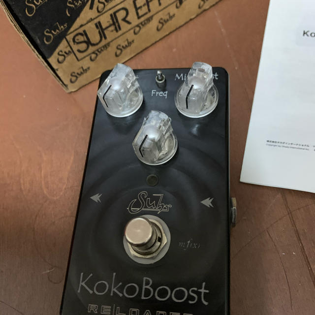 エフェクターsuhr koko boost reloaded