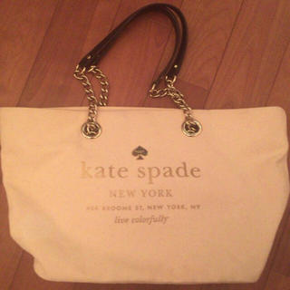 ケイトスペードニューヨーク(kate spade new york)のKate Spade♤キャンバストート♡(トートバッグ)