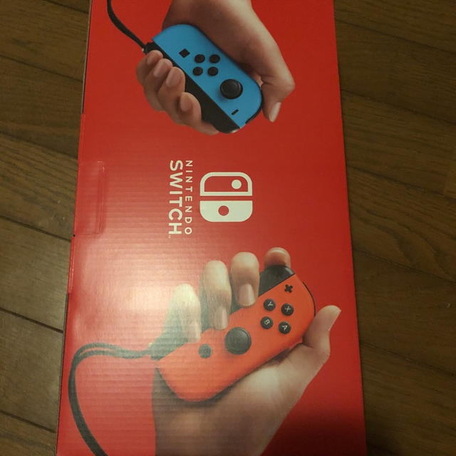 Nintendo Switch(ニンテンドースイッチ)のNintendo Switch JOY-CON(L) ネオンブルー/(R) ネオ エンタメ/ホビーのゲームソフト/ゲーム機本体(家庭用ゲーム機本体)の商品写真