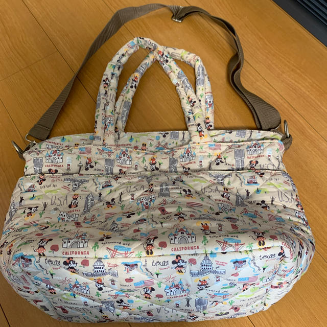 LeSportsac　マザーズバック　ミニーマウスショルダーバッグセット