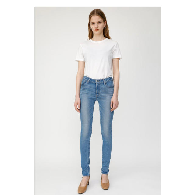 MOUSSY  Rebirth L／B embroidery SKINNY