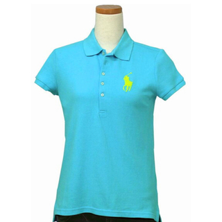 ラルフローレン(Ralph Lauren)のタグ付新品 ラルフローレン ガールズ ポロシャツ ビッグポニー 150 ゴルフ(Tシャツ/カットソー)