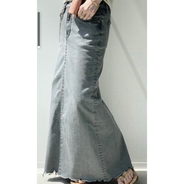 L'Appartement GOOD GRIEFDENIMスカート38 - ロングスカート 【GOOD GRIEF/グッドグリーフ】DENIM LONG スカート 38