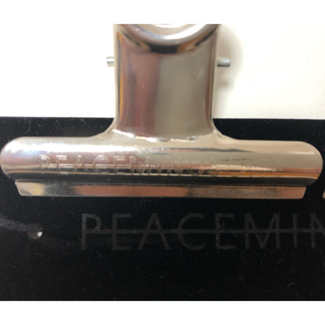 PEACEMINUSONE(ピースマイナスワン)のしょ様　専用　PEACEMINUSONE 初期クリップ メンズのアクセサリー(その他)の商品写真