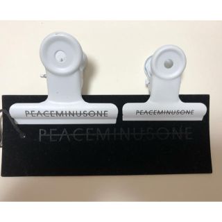 ピースマイナスワン(PEACEMINUSONE)のPEACEMINUSONE ホワイトクリップ(その他)