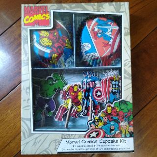 マーベル(MARVEL)のMARVEL カップケーキカップ・ピック　セット(調理道具/製菓道具)