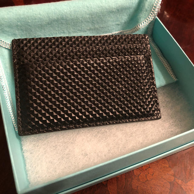 Tiffany & Co.(ティファニー)のTiffany & Co. カードケース ブラック レディースのファッション小物(名刺入れ/定期入れ)の商品写真