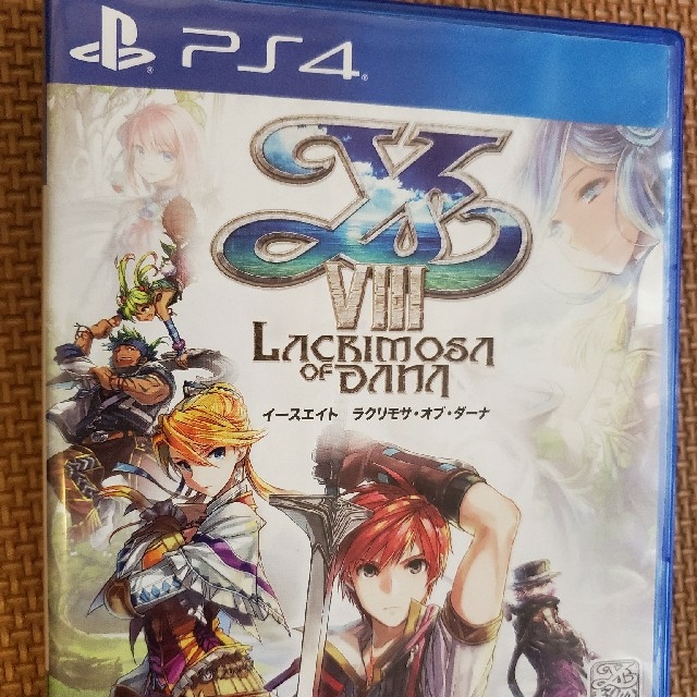 PlayStation4(プレイステーション4)のイースVIII -Lacrimosa of DANA イース8 PS4 エンタメ/ホビーのゲームソフト/ゲーム機本体(家庭用ゲームソフト)の商品写真