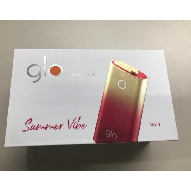 glo(グロー)のglo グロー 本体series2mini限定Vivid新品未開封 メンズのファッション小物(タバコグッズ)の商品写真