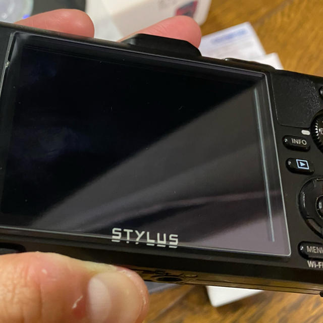 OLYMPUS(オリンパス)のTG-4 OLYMPUSオリンパス ブラック 防水タフネスカメラ スマホ/家電/カメラのカメラ(コンパクトデジタルカメラ)の商品写真