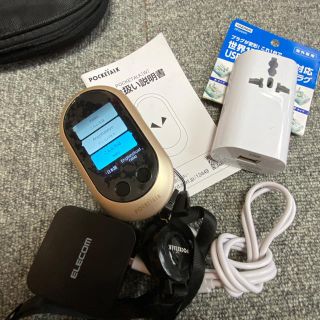 タイムセール！！7/11限定値引きPOCKETALK ポケトーク　ゴールド(旅行用品)