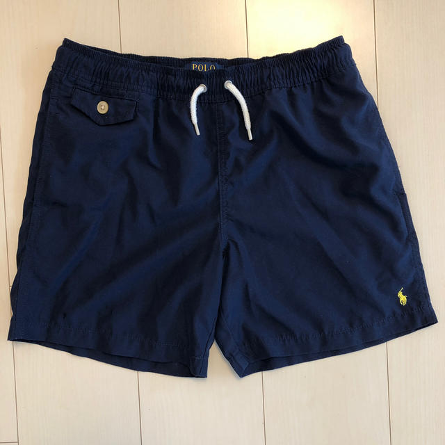 POLO RALPH LAUREN(ポロラルフローレン)のポロラルフローレン 男の子水着150㎝ キャップセット キッズ/ベビー/マタニティのキッズ服男の子用(90cm~)(水着)の商品写真