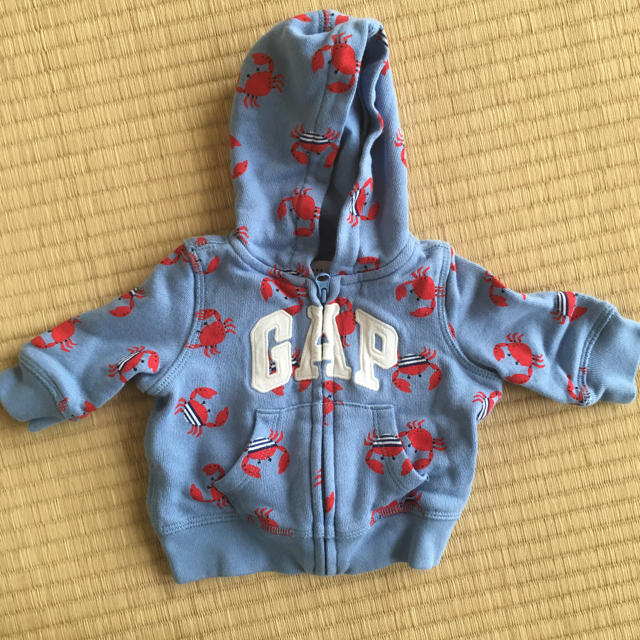 babyGAP(ベビーギャップ)のbabygap のパーカー キッズ/ベビー/マタニティのベビー服(~85cm)(トレーナー)の商品写真