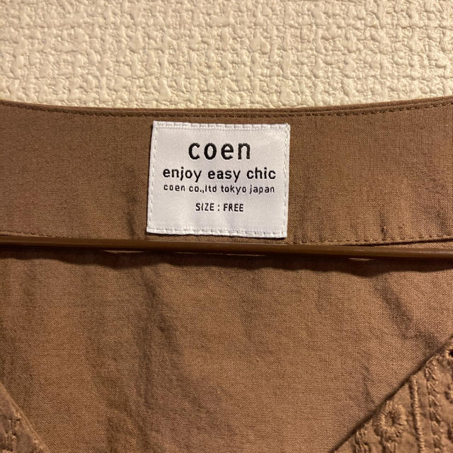 coen(コーエン)のcoen ブラウス レディースのトップス(シャツ/ブラウス(半袖/袖なし))の商品写真