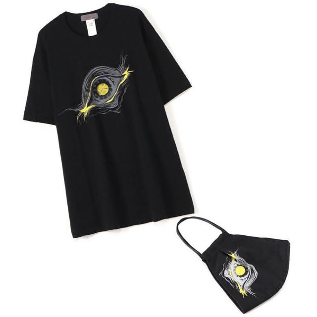 YOHJI YAMAMOTO ヨウジヤマモト 内田すずめ 瞳 Tシャツ NOIR 2022最新