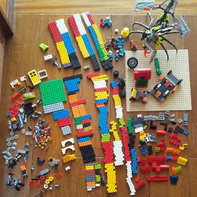 Lego(レゴ)のレゴ まとめ売り 基盤付き キッズ/ベビー/マタニティのおもちゃ(積み木/ブロック)の商品写真