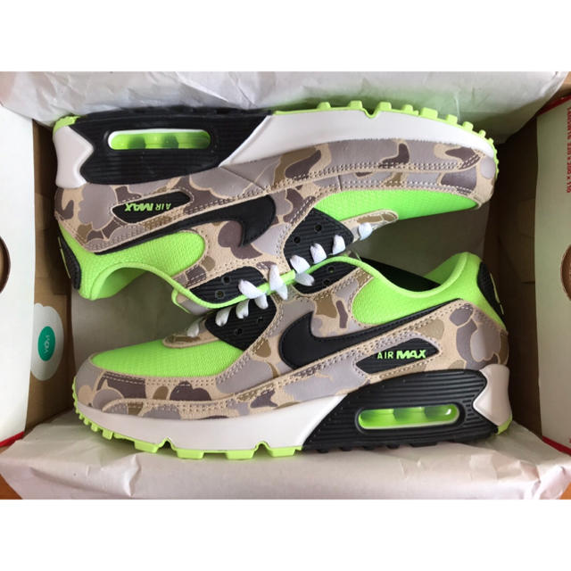 新品 NIKE AIR MAX 90 ナイキ エアマックス グリーンカモ